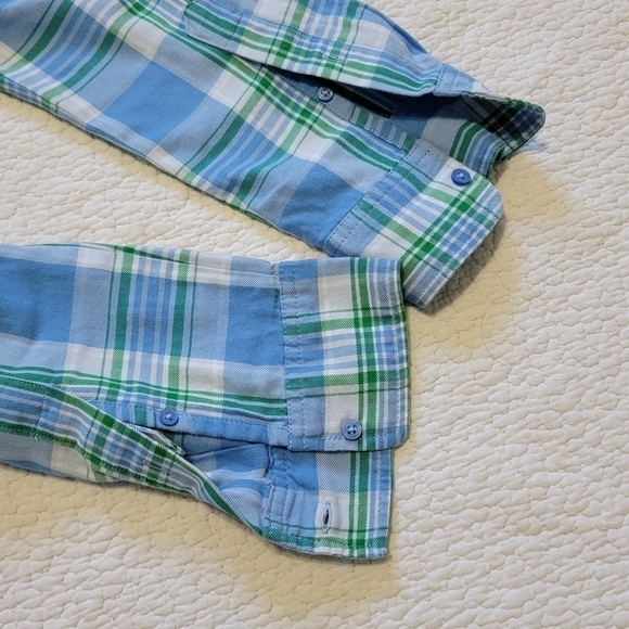 RALPH Lauren Plaid Button Down Shirt - Picture 3 of 9